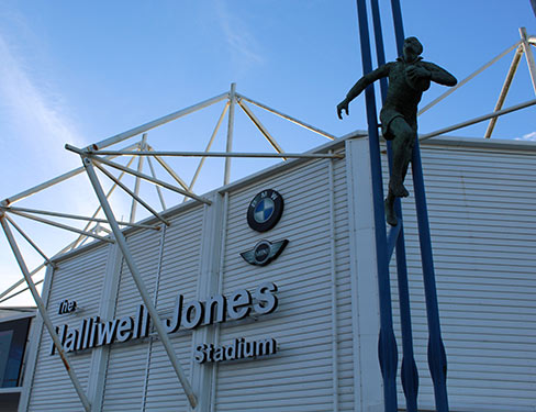 Stadium External Bevan Statue